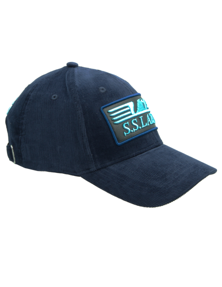 CAPPELLO BASEBALL VELLUTO RICAMO 100%CO LAZIO