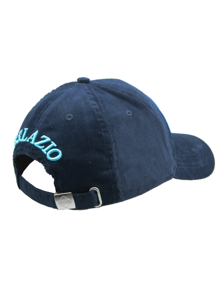 CAPPELLO BASEBALL VELLUTO RICAMO 100%CO LAZIO