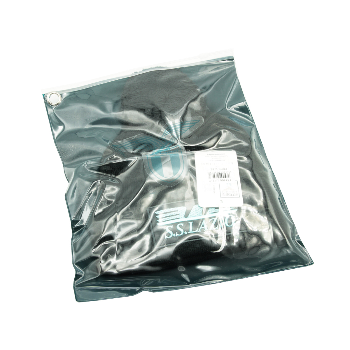 CAPPELLO PONPON MAGLIA LISCIA PATCH PELLE RICAMATO INT. PILE 50%PC 50%PL LAZIO