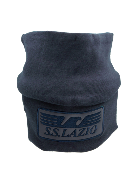 SCALDACOLLO MAGLIA LISCIA PATCH PELLE RICAMATO 52%VI 30%PL 18%PA LAZIO