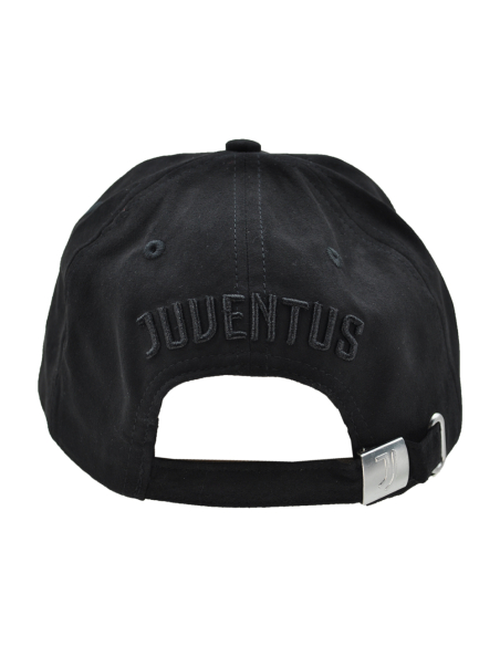 CAPPELLO BASEBALL ALCANTARA LOGO METAL 100%PL JUVENTUS