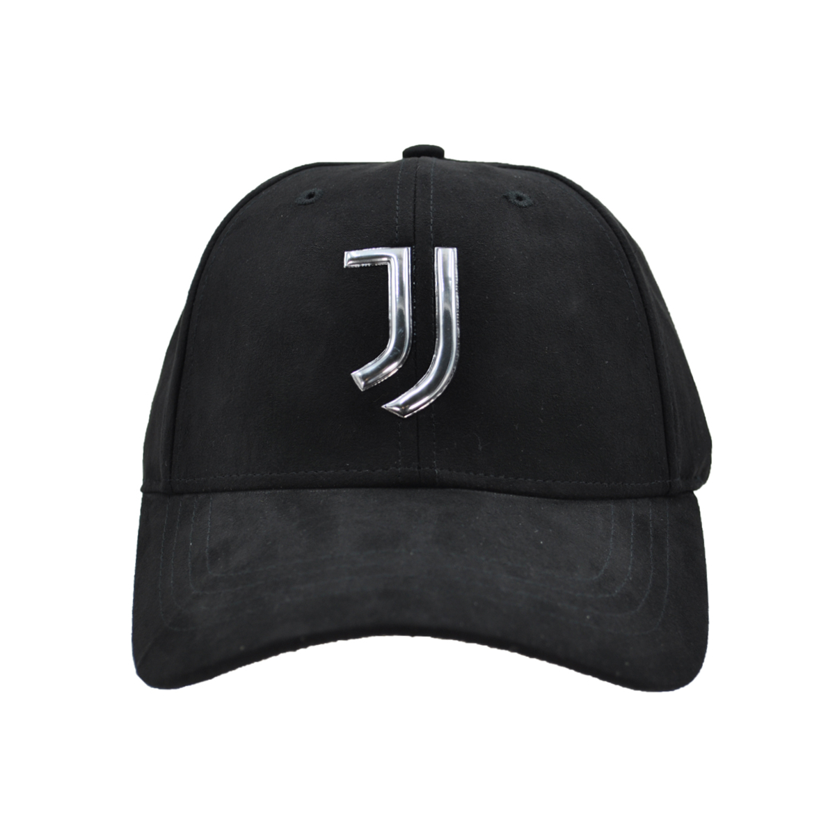 CAPPELLO BASEBALL ALCANTARA LOGO METAL 100%PL JUVENTUS