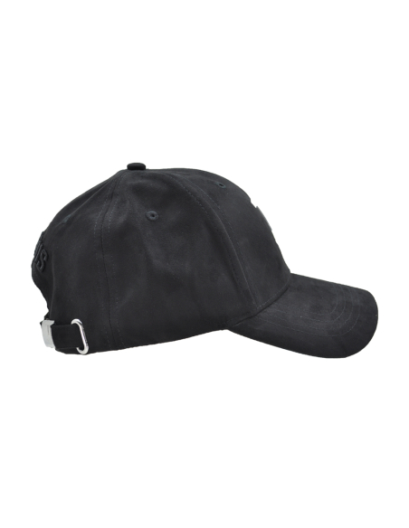 CAPPELLO BASEBALL ALCANTARA LOGO METAL 100%PL JUVENTUS