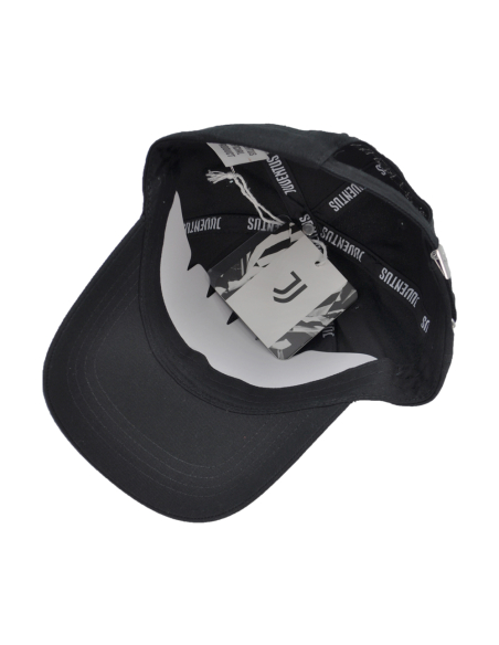 CAPPELLO BASEBALL PATCH PELLE RICAMO 100%CO JUVENTUS