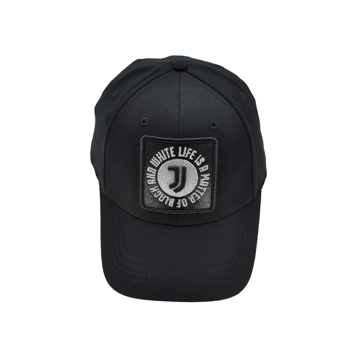 CAPPELLO BASEBALL PATCH PELLE RICAMO 100%CO JUVENTUS