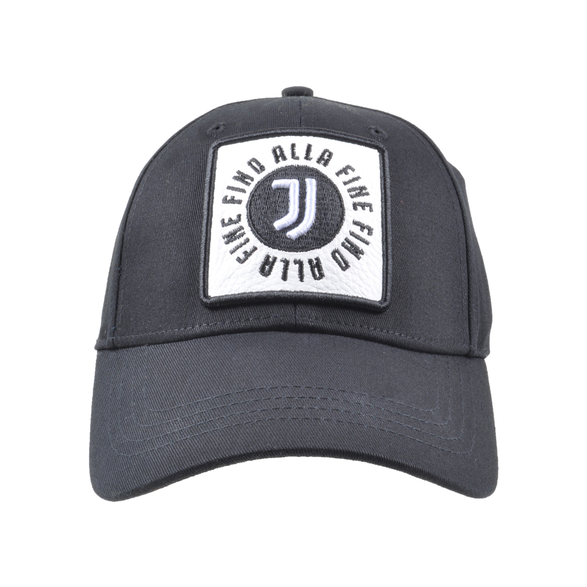CAPPELLO BASEBALL PATCH PELLE RICAMO 100%CO JUVENTUS