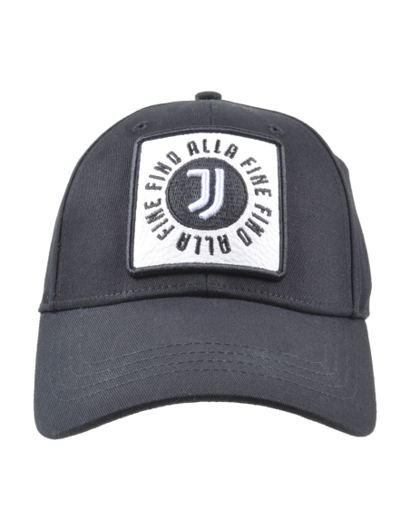 CAPPELLO BASEBALL PATCH PELLE RICAMO 100%CO JUVENTUS
