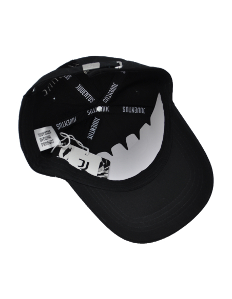CAPPELLO BASEBALL PATCH PELLE RICAMO 100%CO JUVENTUS