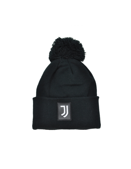 CAPPELLO PONPON MAGLIA LISCIA PATCH PELLE RICAMATO INT. PILE 50%PC 50%PL JUVENTUS