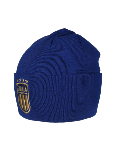 CAPPELLO SKIPPER BLU RICAMATO 52%VI 30%PL 18%PA ITALIA
