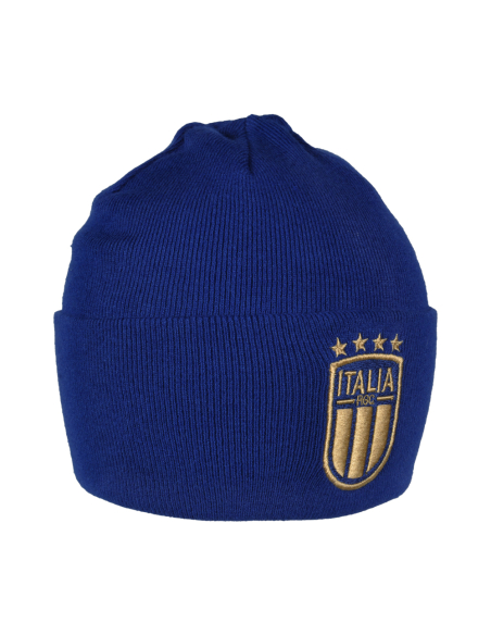 CAPPELLO SKIPPER BLU RICAMATO 52%VI 30%PL 18%PA ITALIA