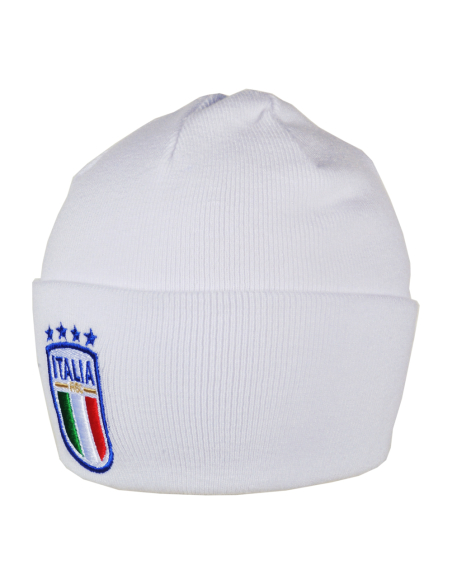 CAPPELLO SKIPPER BIANCO RICAMATO 52%VI 30%PL 18%PA ITALIA