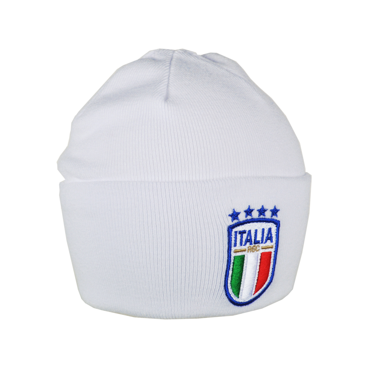 CAPPELLO SKIPPER BIANCO RICAMATO 52%VI 30%PL 18%PA ITALIA
