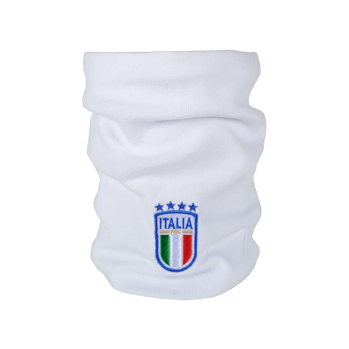 SCALDACOLLO BIANCO RICAMATO 52%VI 30%PL 18%PA ITALIA