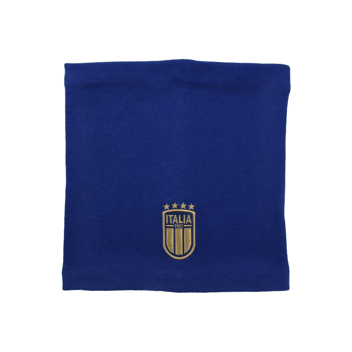 SCALDACOLLO BLU RICAMATO 52%VI 30%PL 18%PA ITALIA