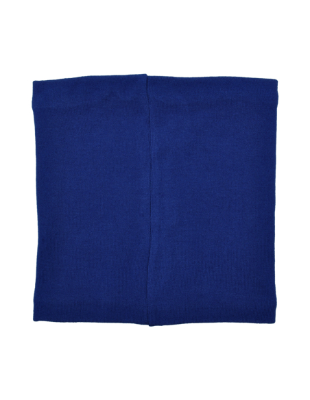 SCALDACOLLO BLU RICAMATO 52%VI 30%PL 18%PA ITALIA