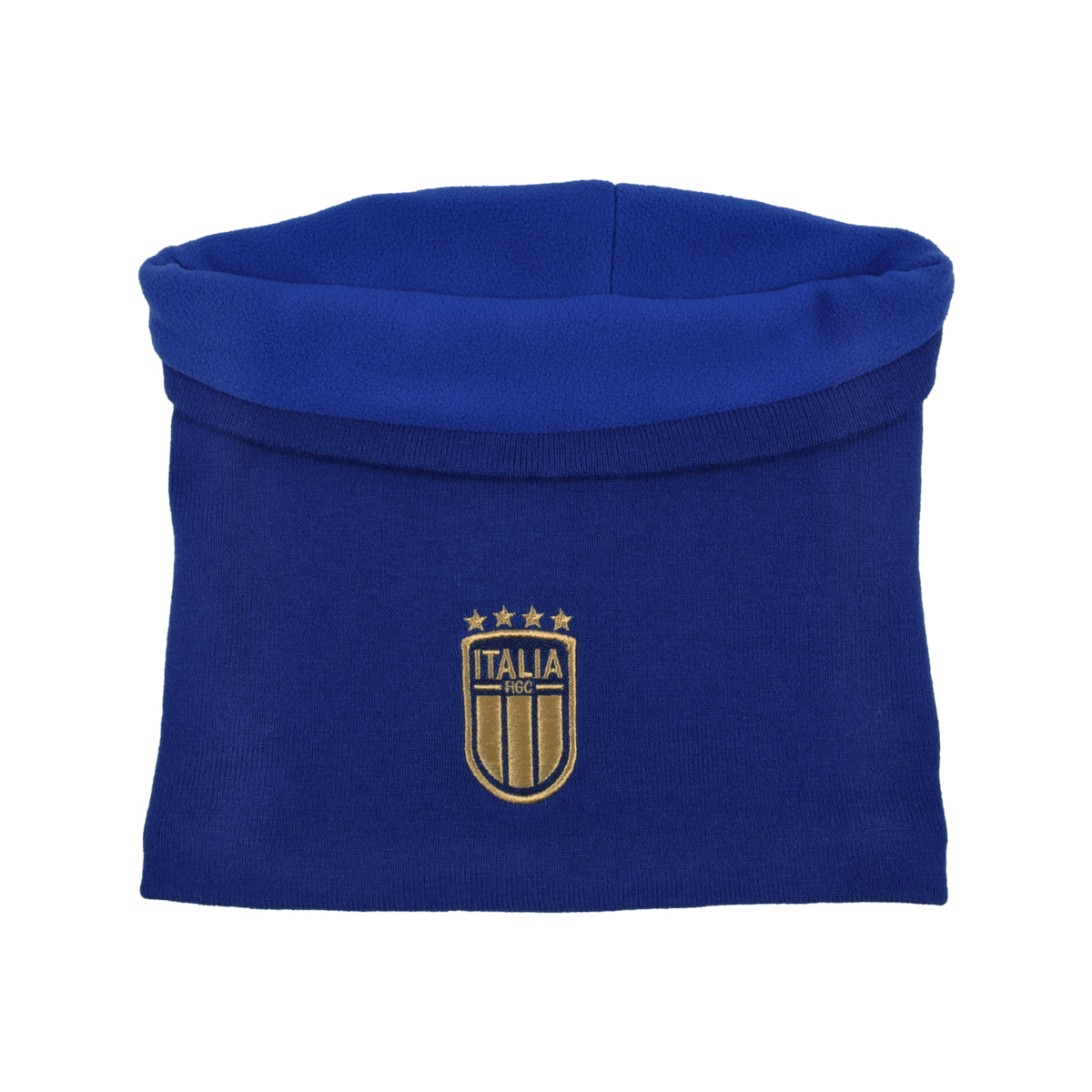 SCALDACOLLO BLU RICAMATO 52%VI 30%PL 18%PA ITALIA