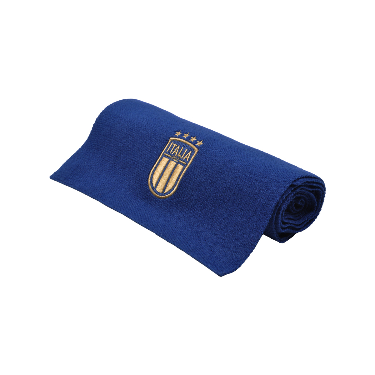 SCIARPA BLU RICAMATA 52%VI 30%PL 18%PA ITALIA