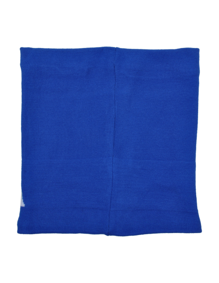SCALDACOLLO AZZURRO JACQUARD BIANCO 52%VI 30%PL 18%PA ITALIA