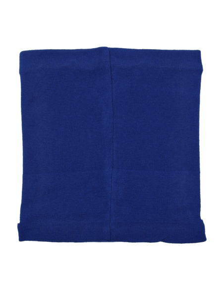 SCALDACOLLO BLU JACQUARD BIANCO 52%VI 30%PL 18%PA ITALIA