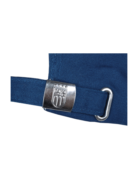 CAPPELLO BASEBALL NAVY CON RICAMO TRICOLORE 100%CO ITALIA