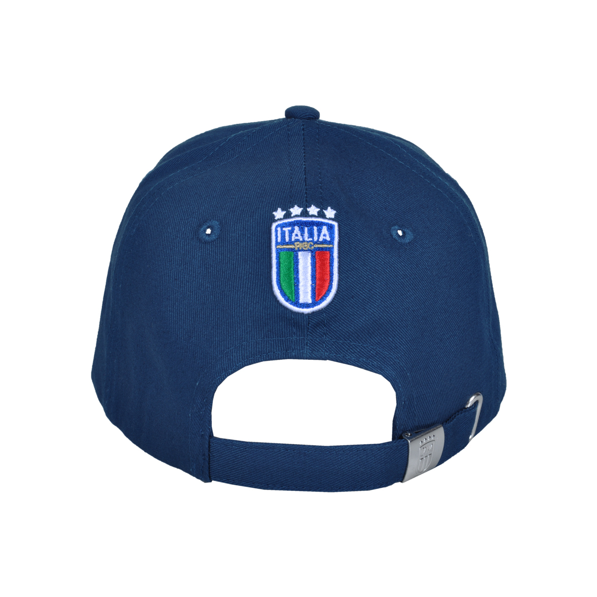 CAPPELLO BASEBALL NAVY CON RICAMO TRICOLORE 100%CO ITALIA