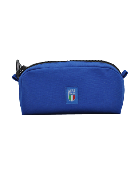 POCHETTE CANVAS BIG CON ZIP GRANDE 80% PL 20%CO ITALIA