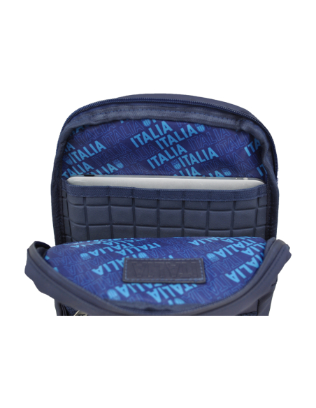 BORSELLO TRAVEL MONOSPALLA est.60%PVC 40%PL int.100%PL ITALIA