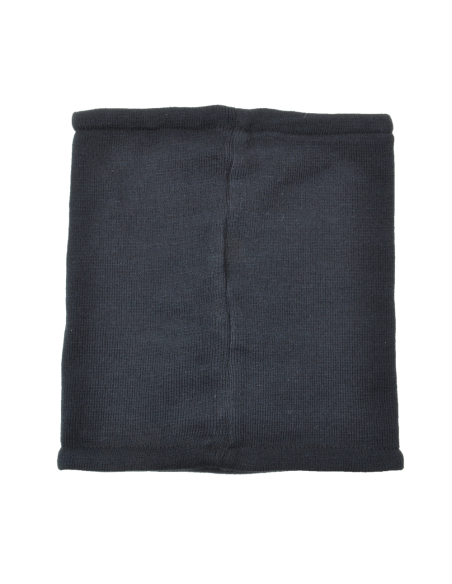 SCALDACOLLO MAGLIA LISCIA PATCH PELLE RICAMATO INT. PILE 50%PC 50%PL LAZIO