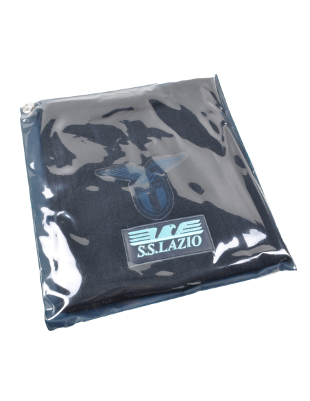 SCALDACOLLO MAGLIA LISCIA PATCH PELLE RICAMATO INT. PILE 50%PC 50%PL LAZIO