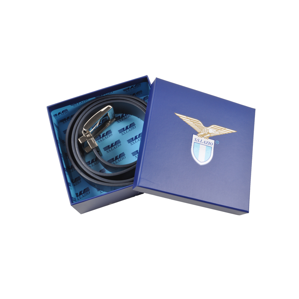 CINTURA PELLE SPORT REVERSIBILE FULL GRAIN- LISCIA IN BOX  S M LAZIO