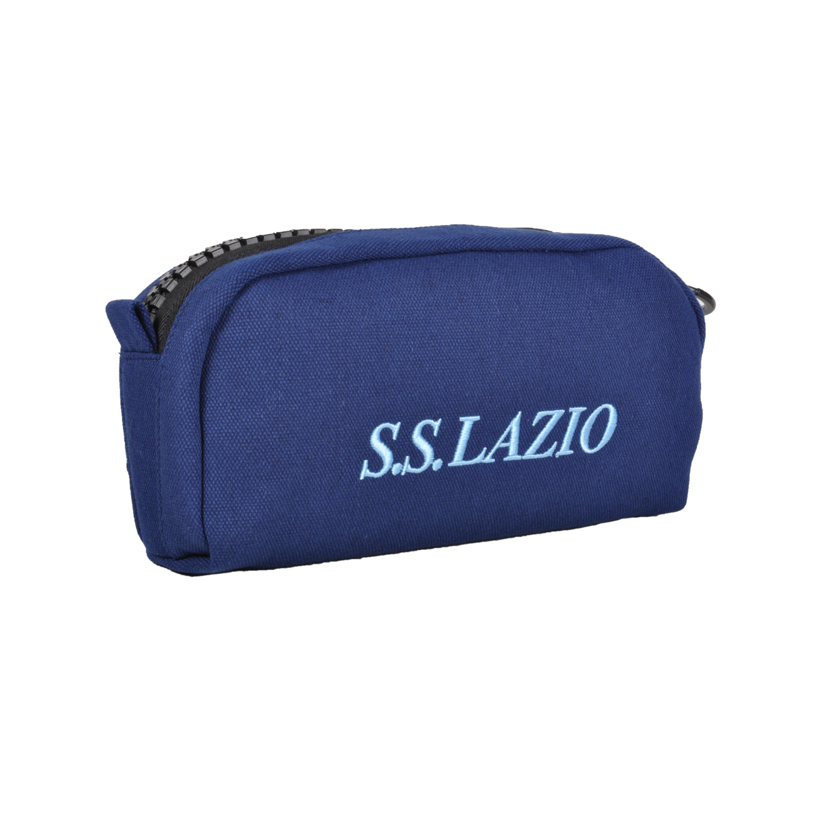 POCHETTE CANVAS BIG CON ZIP GRANDE 80% PL 20%CO LAZIO