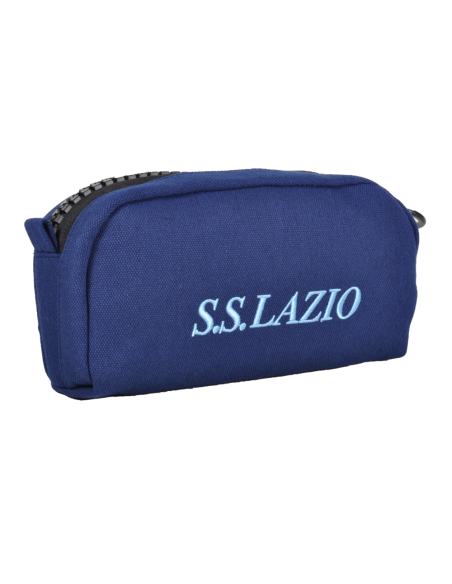 POCHETTE CANVAS BIG CON ZIP GRANDE 80% PL 20%CO LAZIO