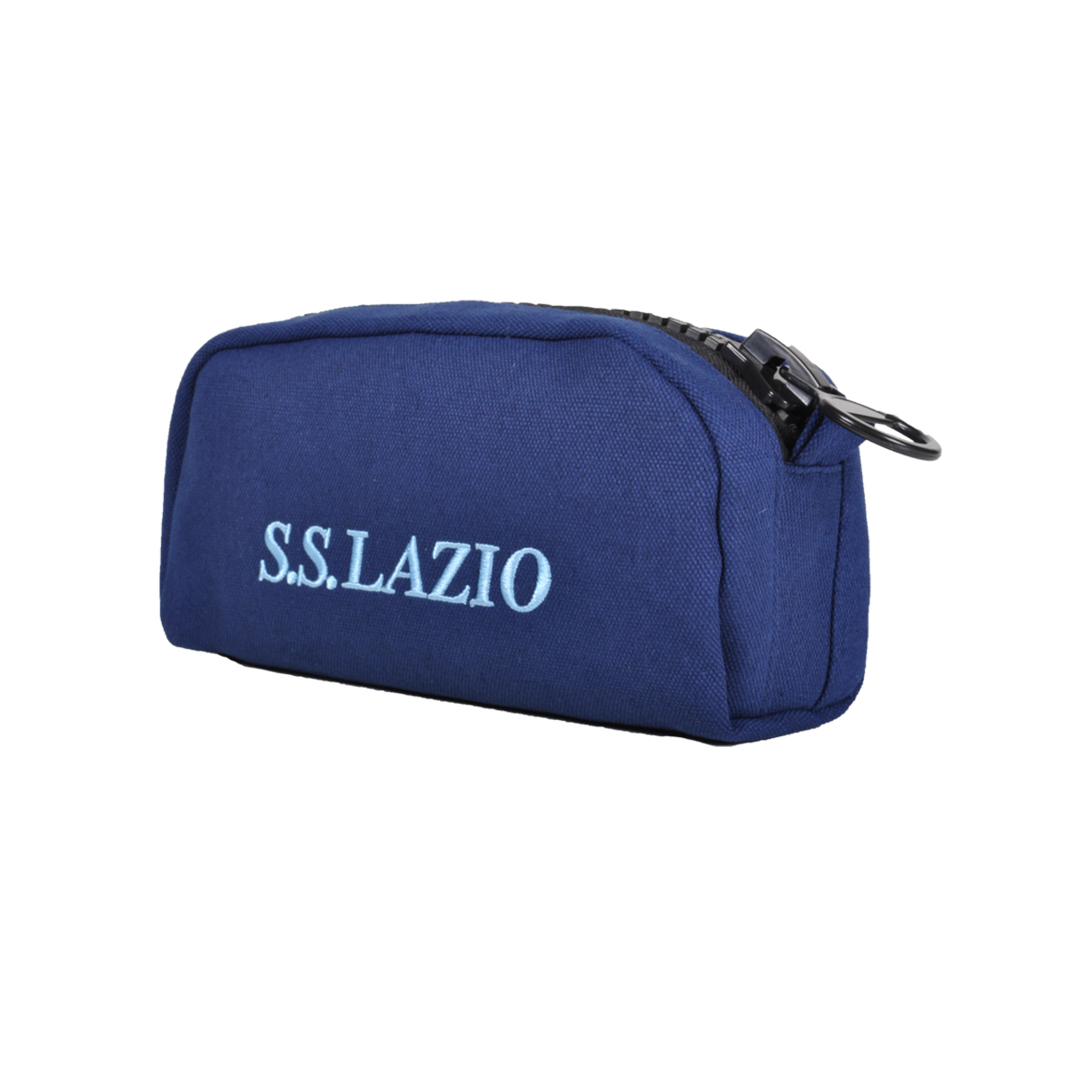 POCHETTE CANVAS BIG CON ZIP GRANDE 80% PL 20%CO LAZIO