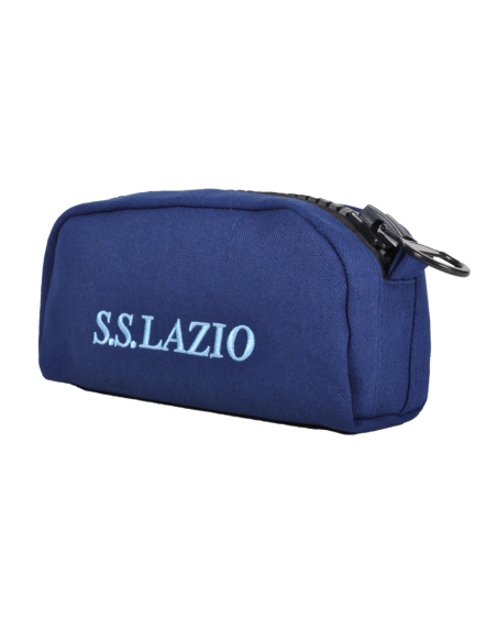 POCHETTE CANVAS BIG CON ZIP GRANDE 80% PL 20%CO LAZIO