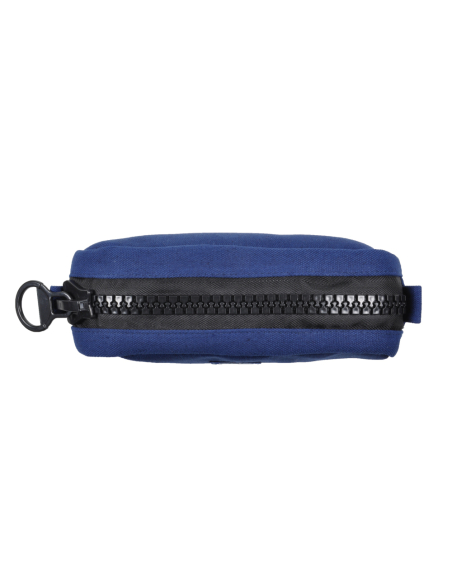 POCHETTE CANVAS BIG CON ZIP GRANDE 80% PL 20%CO LAZIO