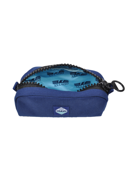 POCHETTE CANVAS BIG CON ZIP GRANDE 80% PL 20%CO LAZIO