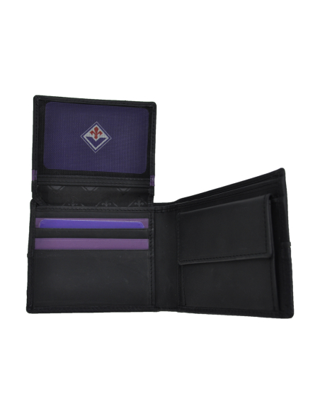 PARURE PORTAFOGLIO SLIM E PORTACHIAVI 100%PELLE FIORENTINA