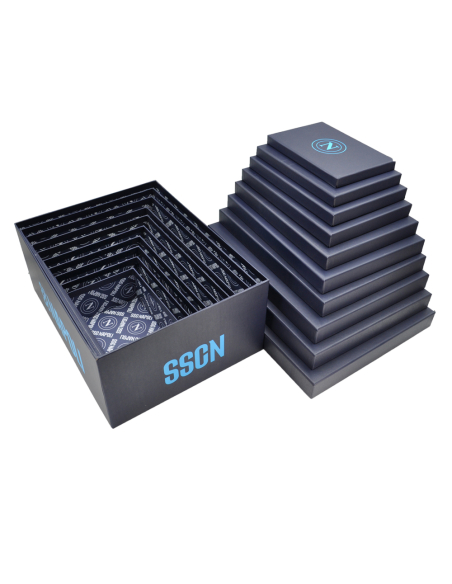 SET 10 PEZZI STORAGE BOX Enzo Castellano SSC NAPOLI