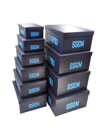 SET 10 PEZZI STORAGE BOX Enzo Castellano SSC NAPOLI