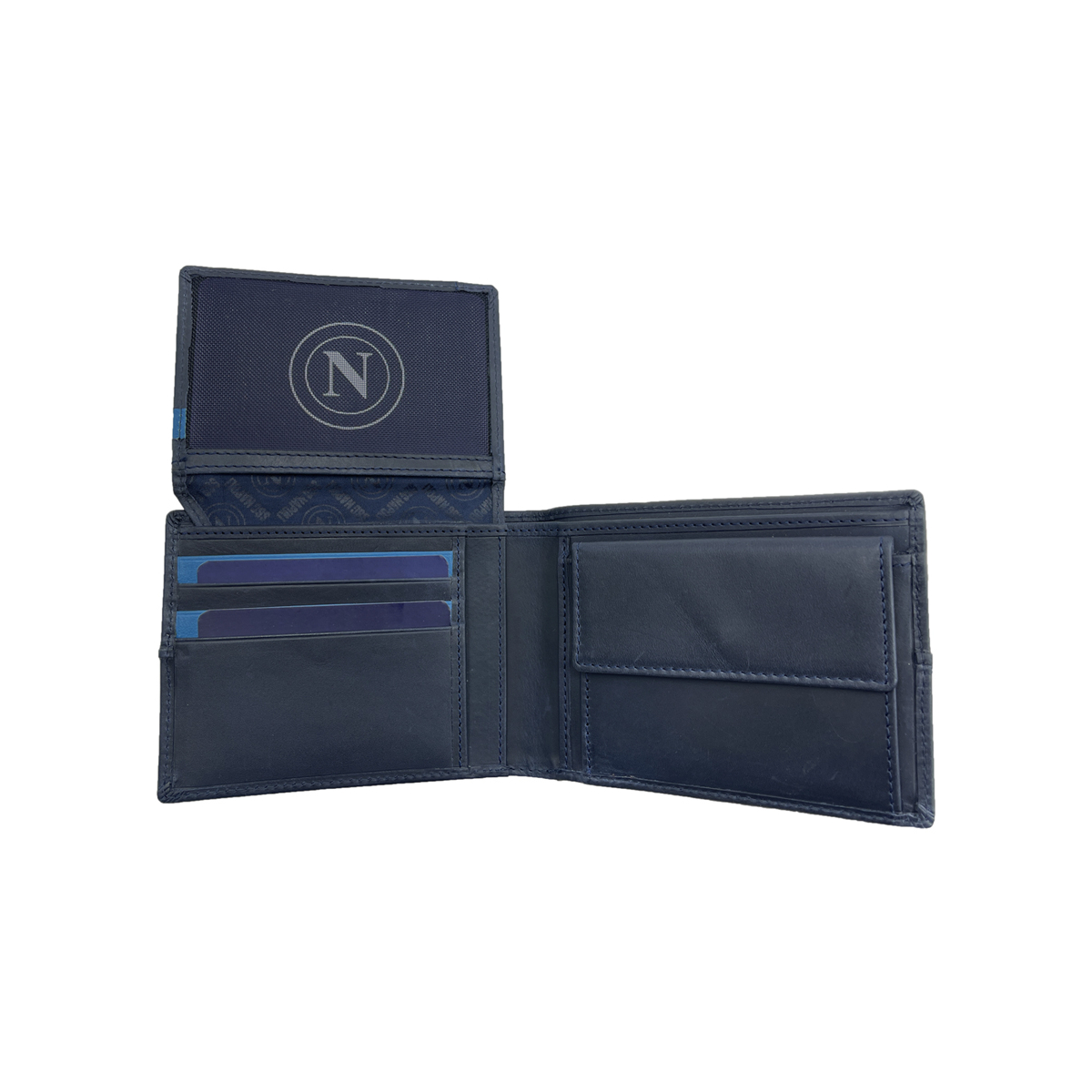 PORTAFOGLIO 100% PELLE Enzo Castellano SSC NAPOLI