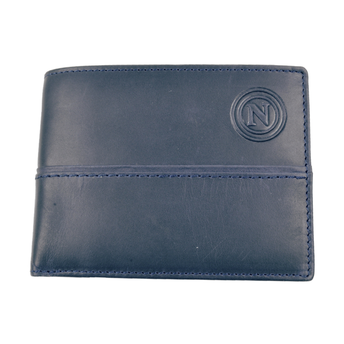 PORTAFOGLIO 100% PELLE Enzo Castellano SSC NAPOLI