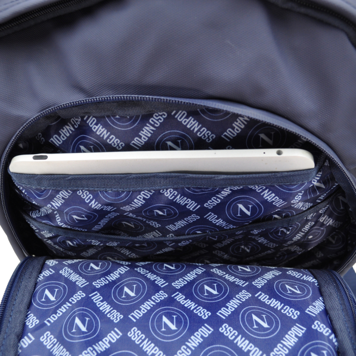 BORSA ZAINO TRAVEL est.60%PVC 40%PL int.100%PL Enzo Castellano SSC NAPOLI 2