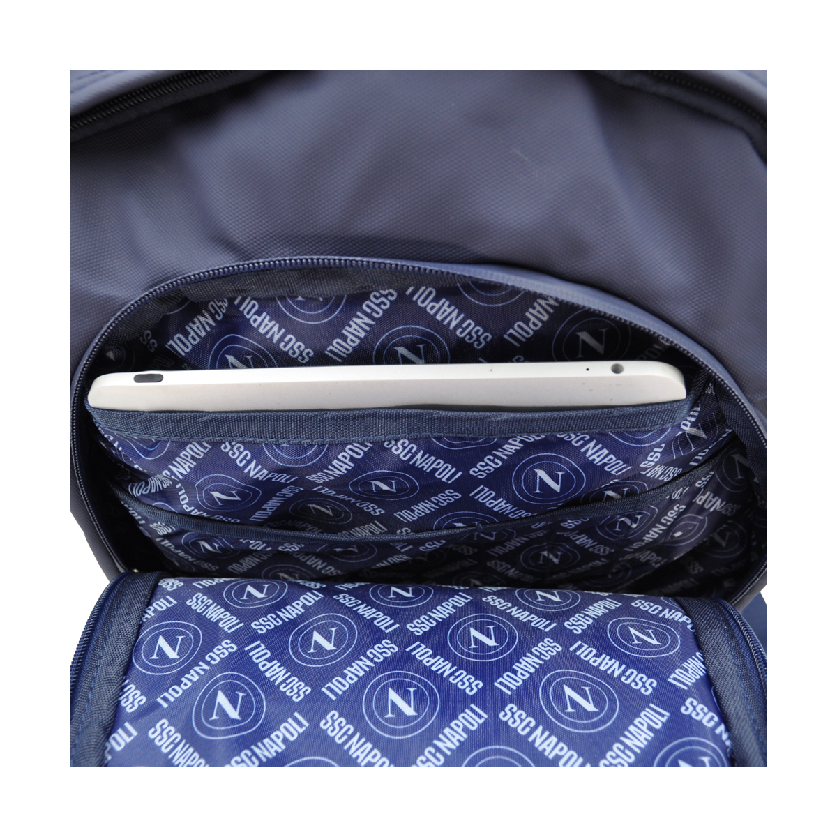 BORSA ZAINO TRAVEL est.60%PVC 40%PL int.100%PL Enzo Castellano SSC NAPOLI