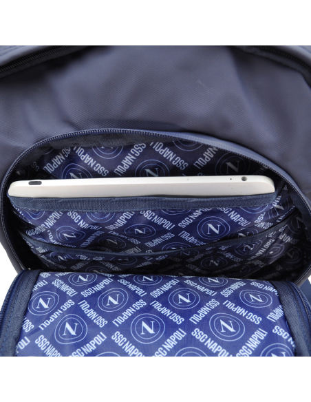 BORSA ZAINO TRAVEL est.60%PVC 40%PL int.100%PL Enzo Castellano SSC NAPOLI