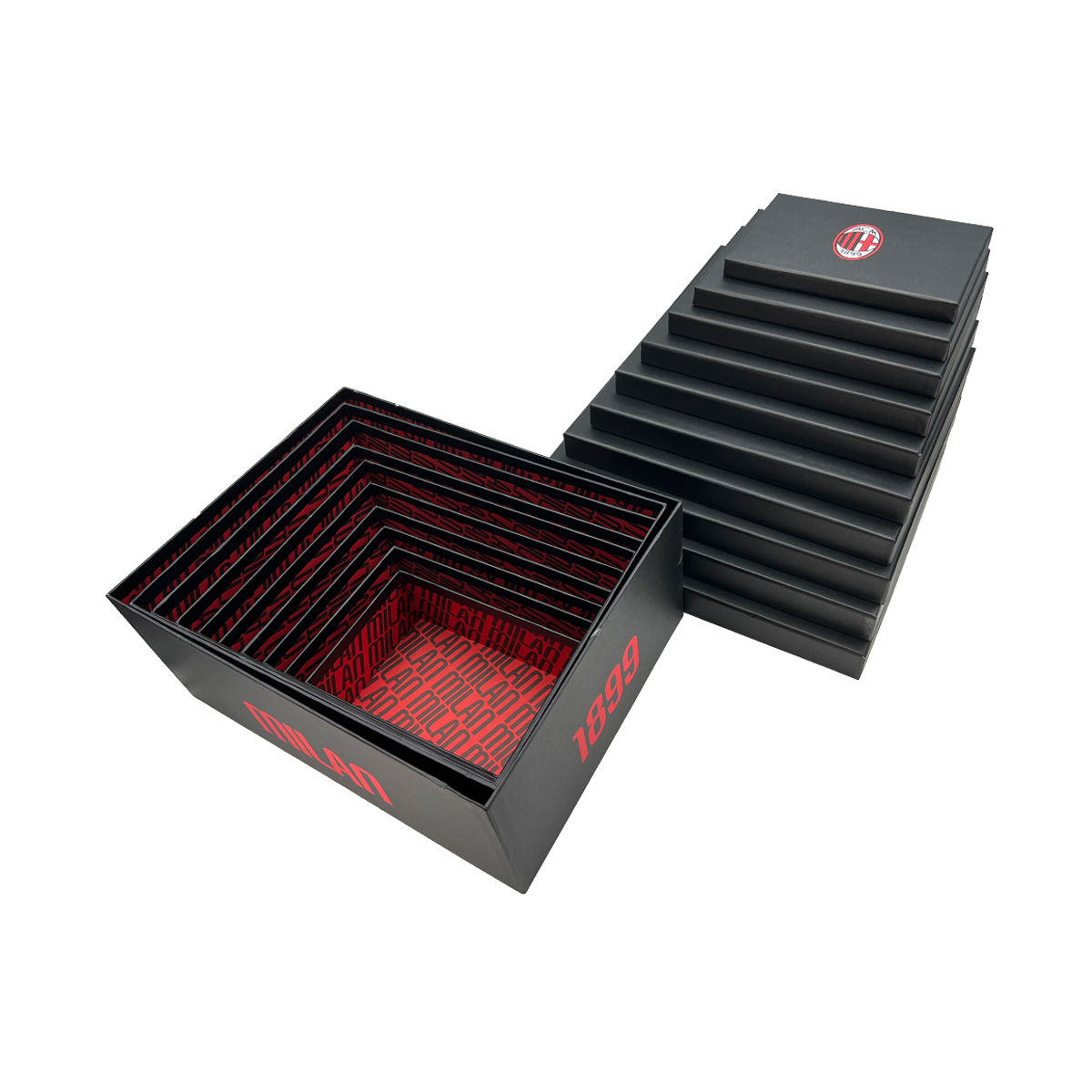SET 10 PEZZI STORAGE BOX MILAN
