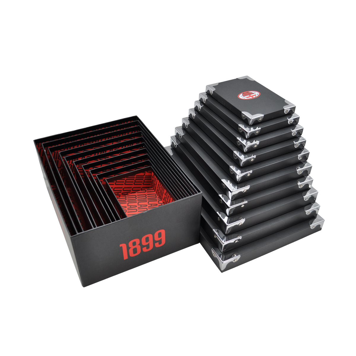 SET 10 PEZZI STORAGE BAULETTO MILAN