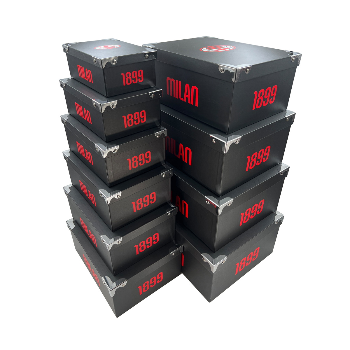 SET 10 PEZZI STORAGE BAULETTO MILAN