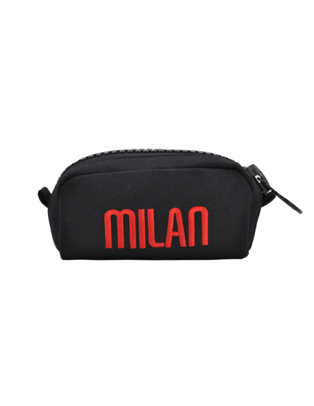 POCHETTE CANVAS SMALL CON ZIP GRANDE 80% PL 20%CO MILAN