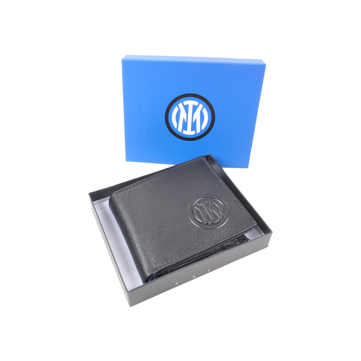 PORTAFOGLIO SLIM 100% PELLE INTER